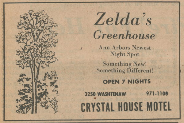 Crystal House Motel (Inn America) - 1975 Ad